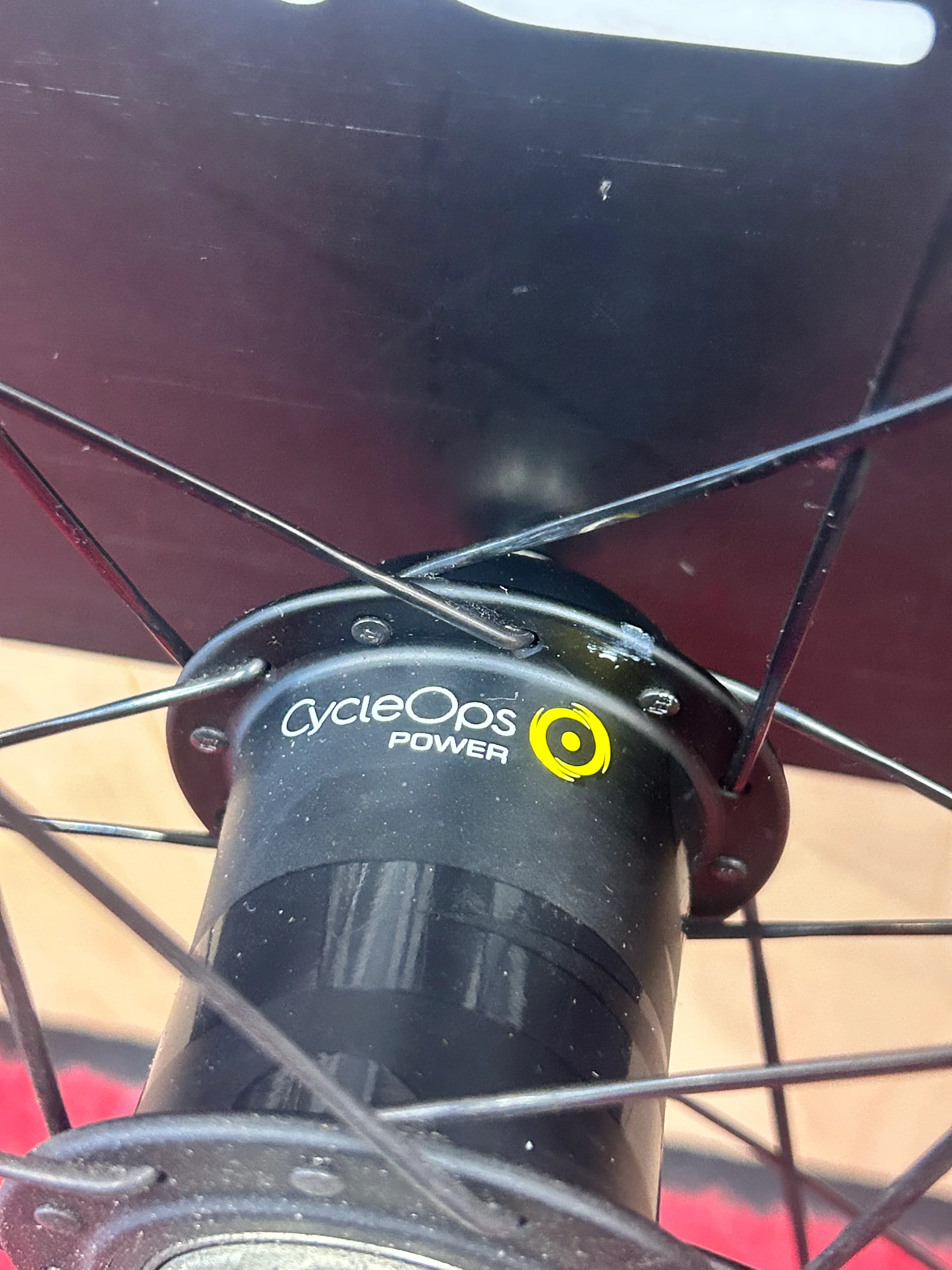 ENVE SES 7.8 - wheelset - rim brake Carbon Clincher- Shimano 11/12 Speed - rear wheel cyclops power meter - Pre owned - Image 6