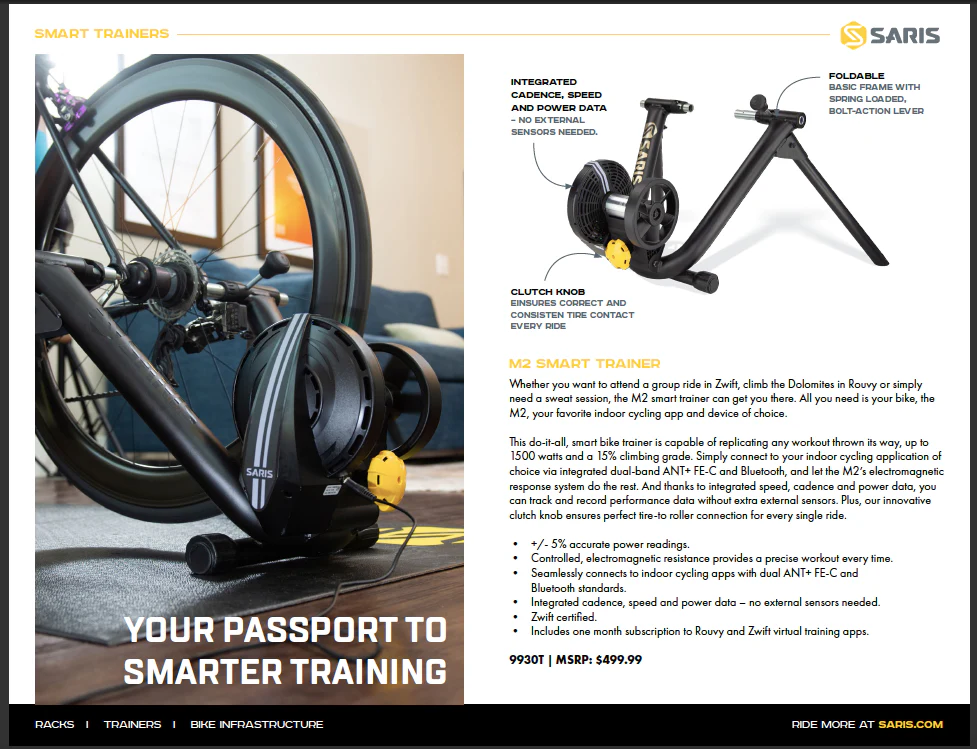 Saris M2 Smart Trainer (IN-STOCK NOW) - Image 2