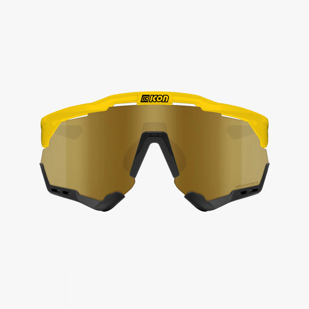 SCICON AEROSHADE XL Yellow Gloss / Multimirror Bronze - Image 2