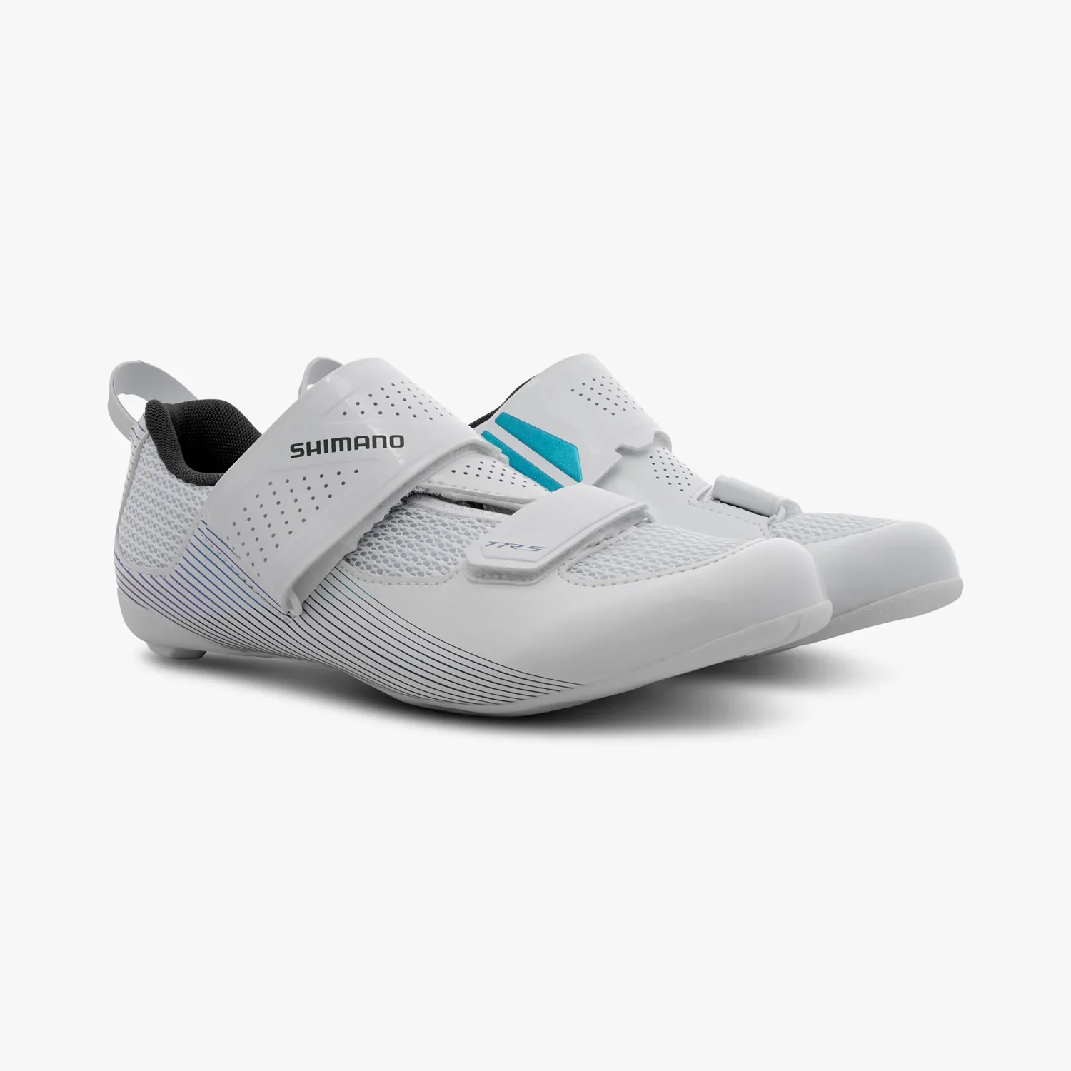 Shimano SH-TR501W Tri Shoes WHITE 40.0 - Image 3