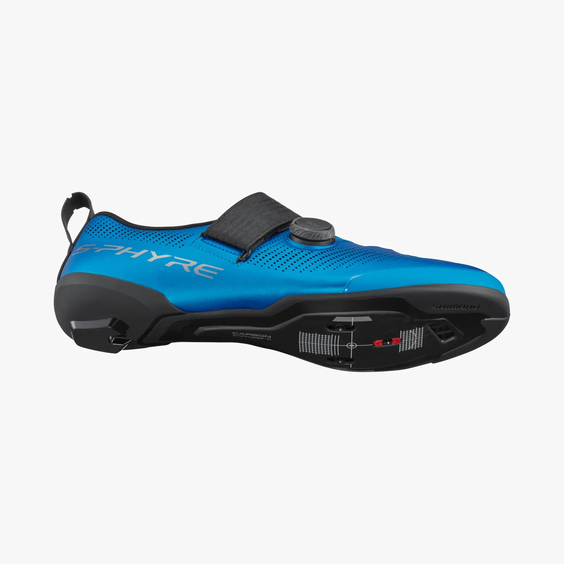 Shimano SH-TR903 S-PHYRE BICYCLE SHOES | MATTE GUNMETAL 44.0 - Image 6