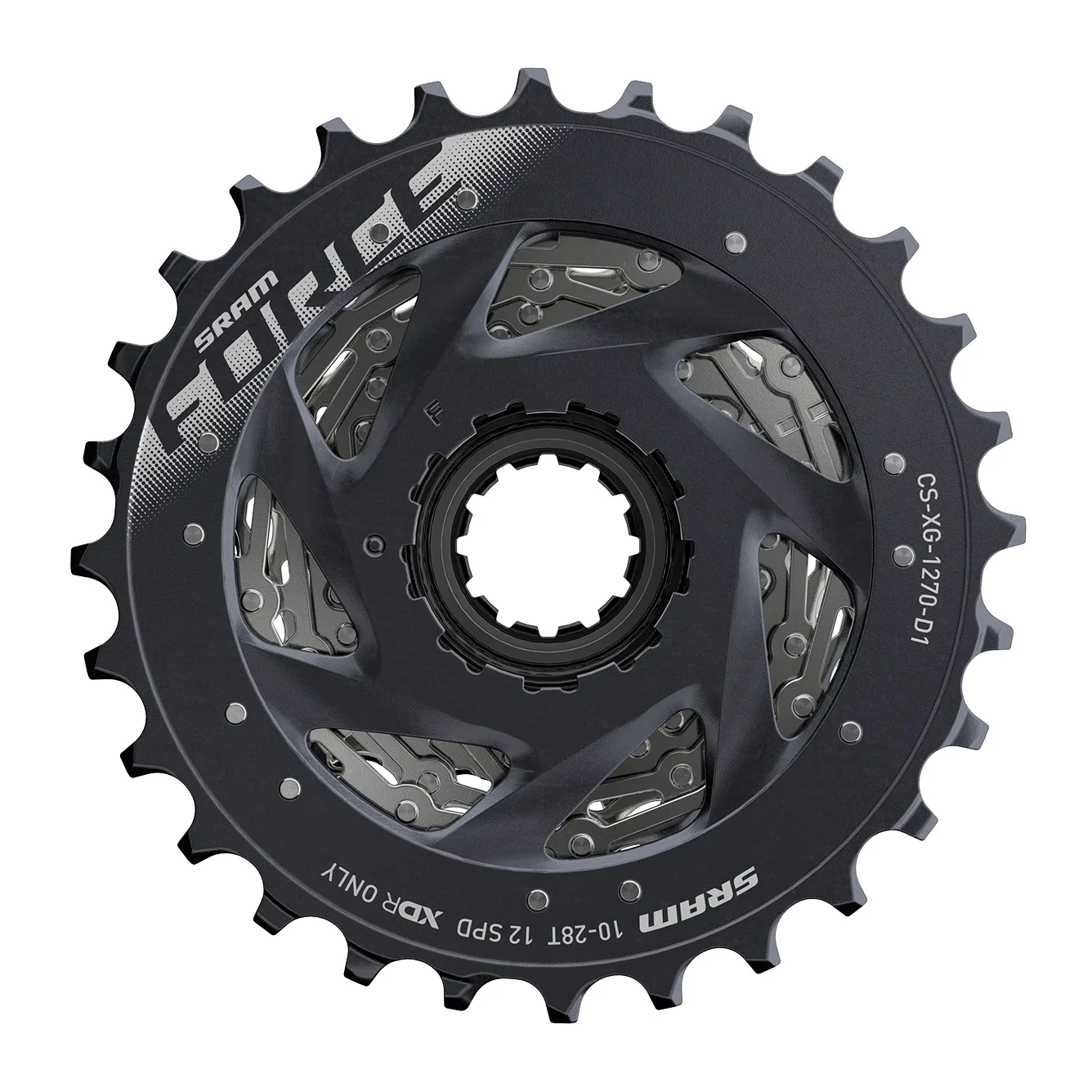 SRAM Force Cassette XG-1270 D1 Silver 12 Speed - Image 3