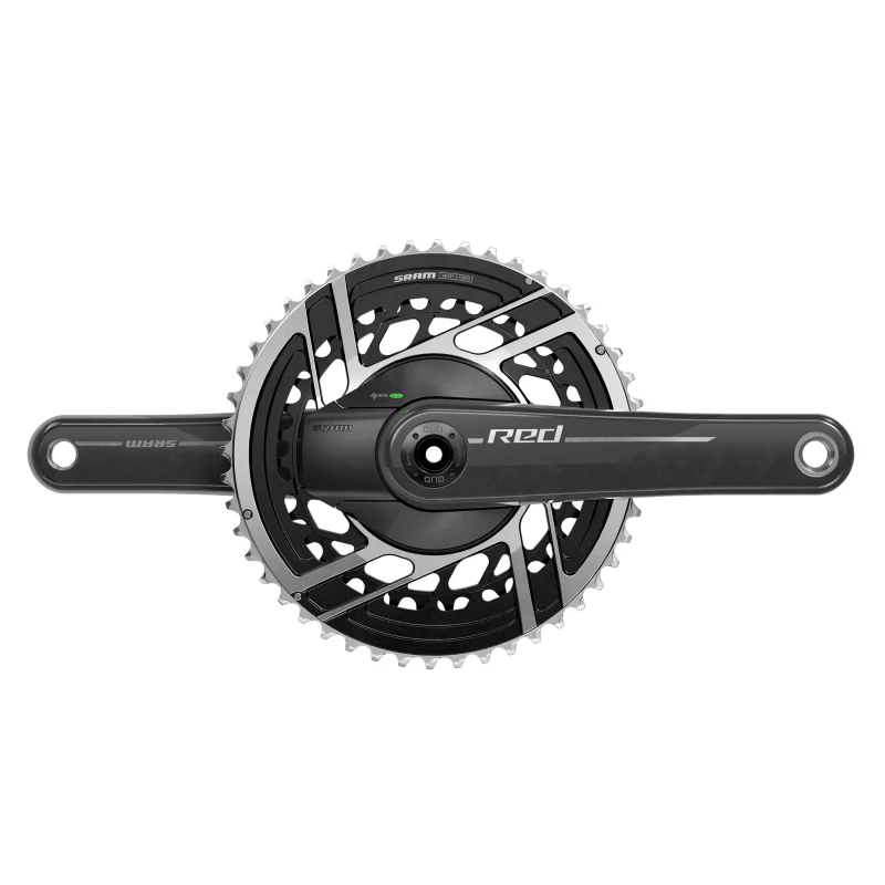 SRAM RED AXS Power Meter Crankset - 2x 12-Speed 8-Bolt Direct Mount DUB Spindle Interface Natural Carbon E1 - Image 10