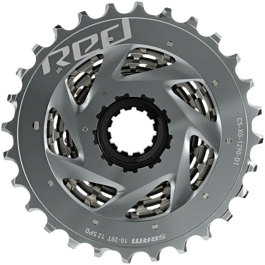 SRAM Red AXS XG-1290 12-Speed Cassette for XDR Driver Body - Image 3